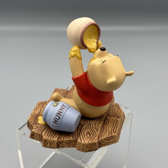 Vtg Disney Pooh and Friends Winnie the Pooh Figurine Life Is Sweet Hunny Pot - Picture 10 of 16